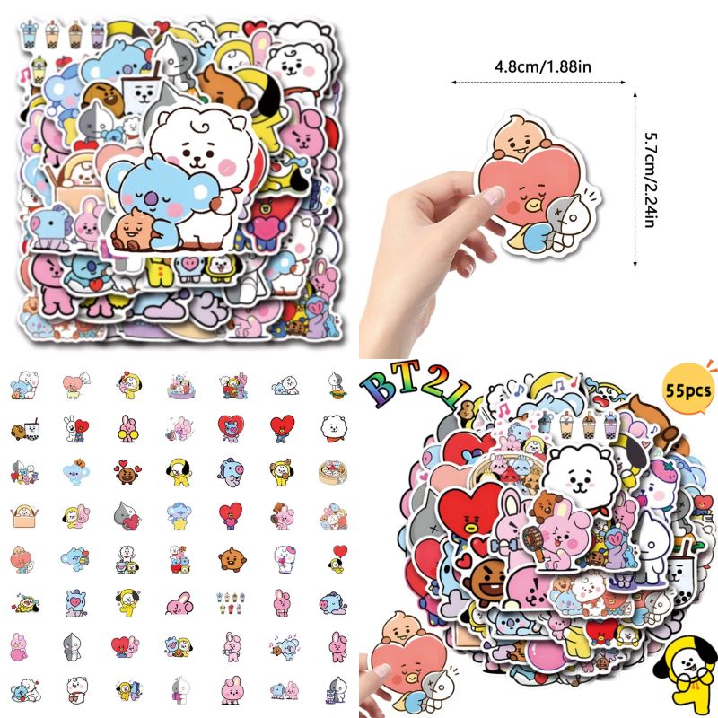 Atv Parts - Autocollants BT 2 1 Chimmy Cooky