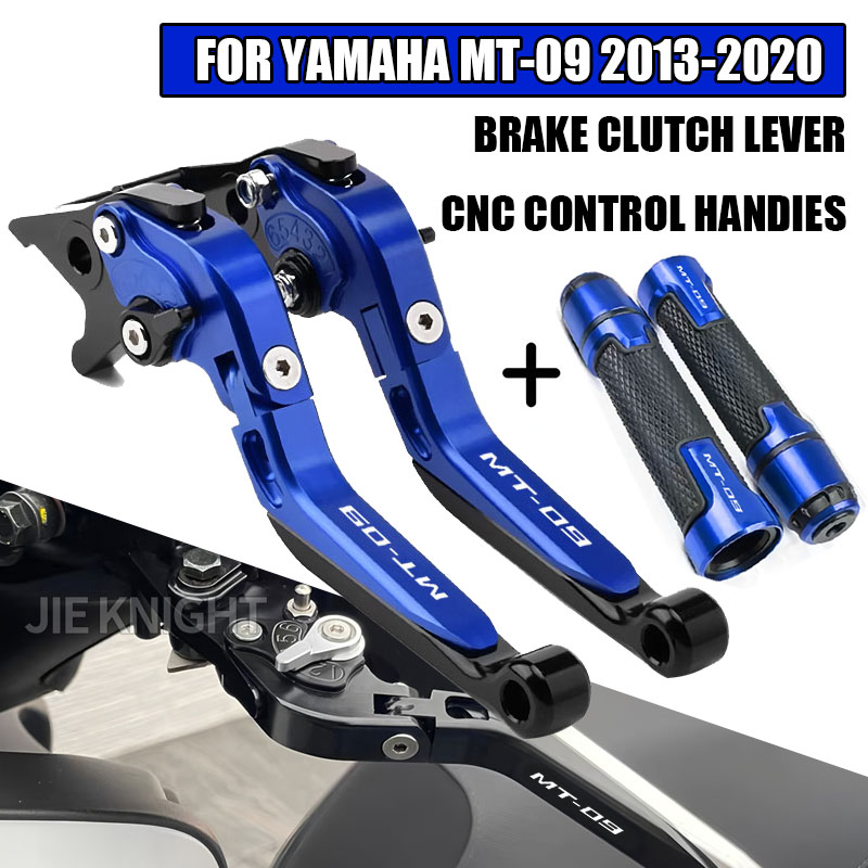 Cnc Aluminum Adjustable Brake Clutch Levers - Pour MT-09 MT 09 MT09 2013-2020,