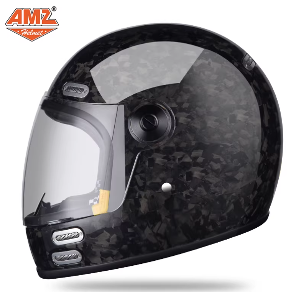 Carbon Fiber Lightweight Motorcycle Helmet - Casque intégral en fibre de carbone