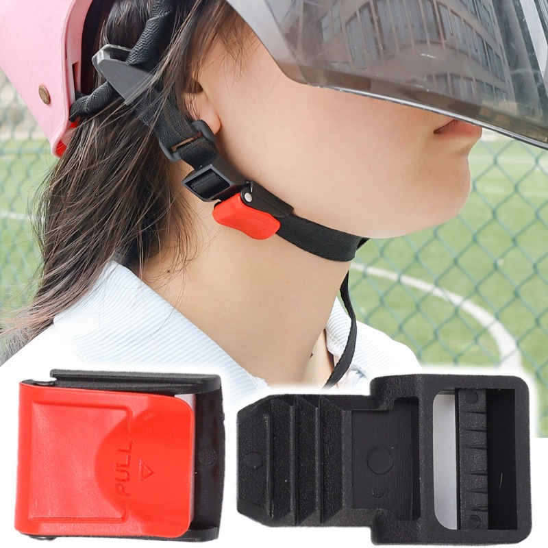 Quick Release Buckle Motorcycle Helmet - Réinitialisation de sangle de ruisseau pour