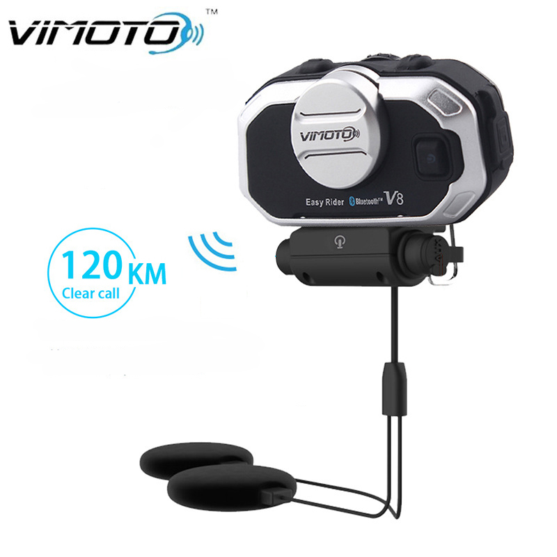Full Face Motorcycle Helmet With Bluetooth - Vimoto V8 casque de moto casque