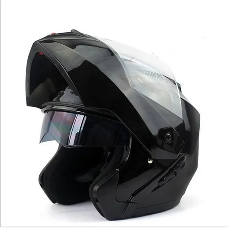 Dual Visor Motorcycle Racing Helmet - Casque de moto modulaire de sécurité