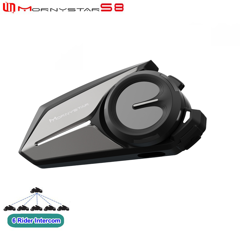 Universal Motorcycle Helmet Intercom Headset - Casque de moto Bluetooth Mornystar S8