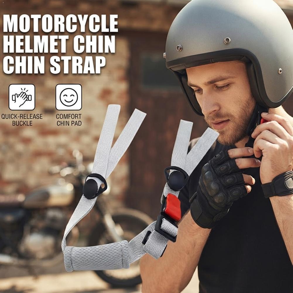 Quick Release Buckle Motorcycle Helmet - Sangle de menton universelle pour casque