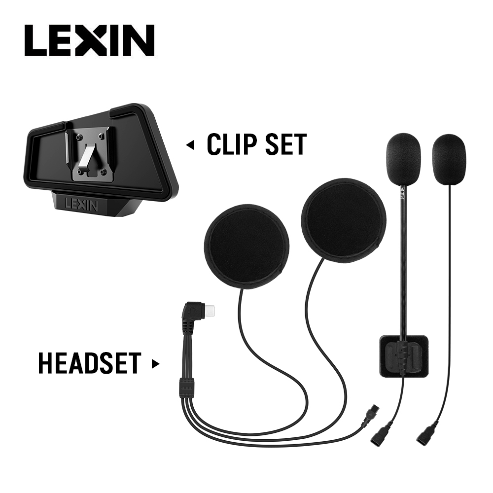 Casque et clip d'intercom LEXI - Full Face Motorcycle Helmet With Bluetooth avis et prix