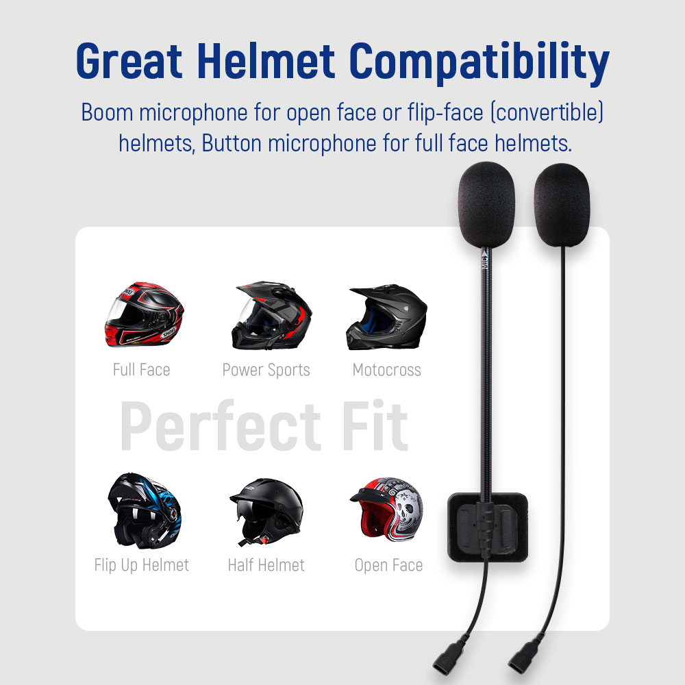 Casque et clip d'intercom LEXI - Full Face Motorcycle Helmet With Bluetooth avis et prix