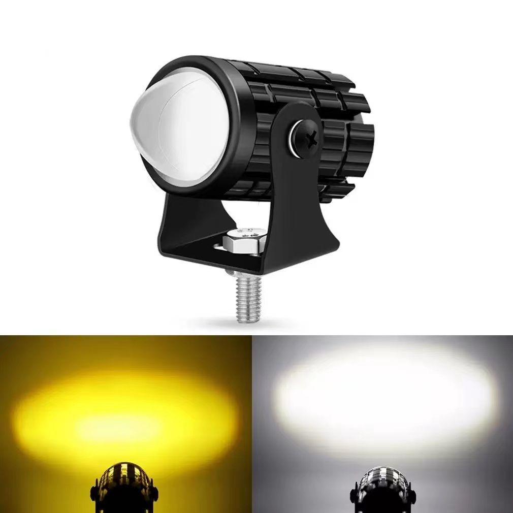 Phare LED universel pour motos - Universal Motorcycle Led Headlight Projector avis et prix