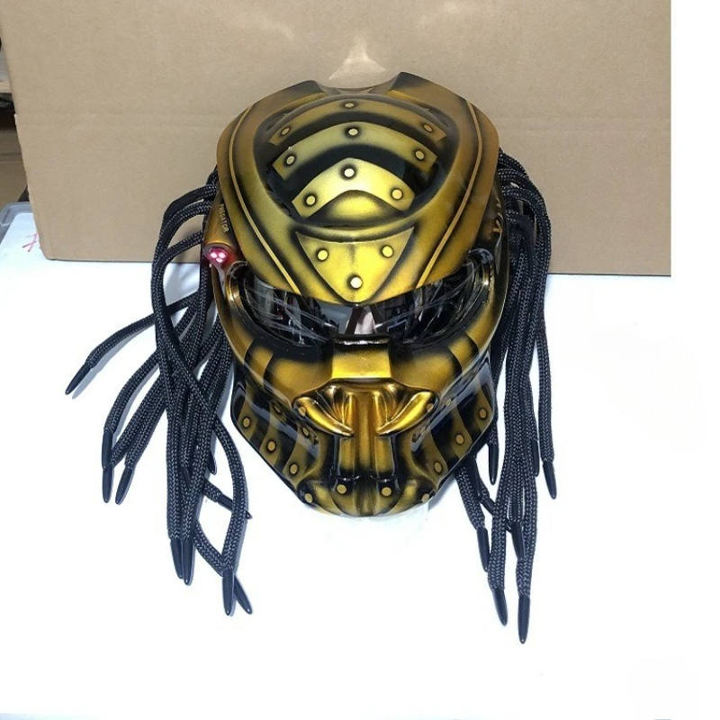 Casque de moto intégral en fib - Custom Predator Motorcycle Helmet avis et prix