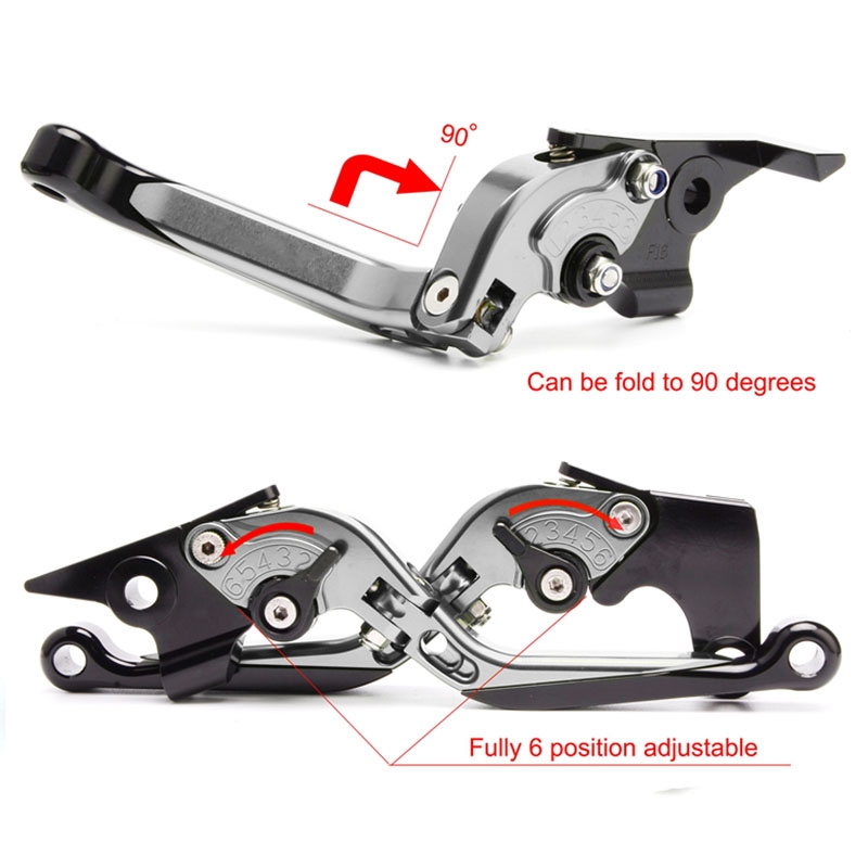Leviers d'embrayage et de frei - Cnc Aluminum Adjustable Brake Clutch Levers avis et prix