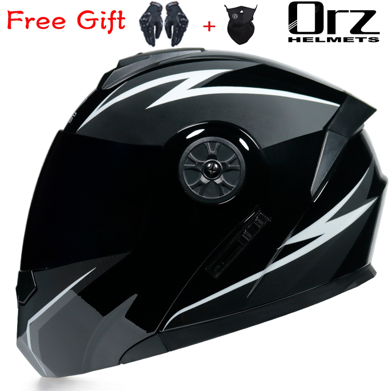 Casque de moto modulaire ORZ-1 - Dual Visor Motorcycle Racing Helmet avis et prix