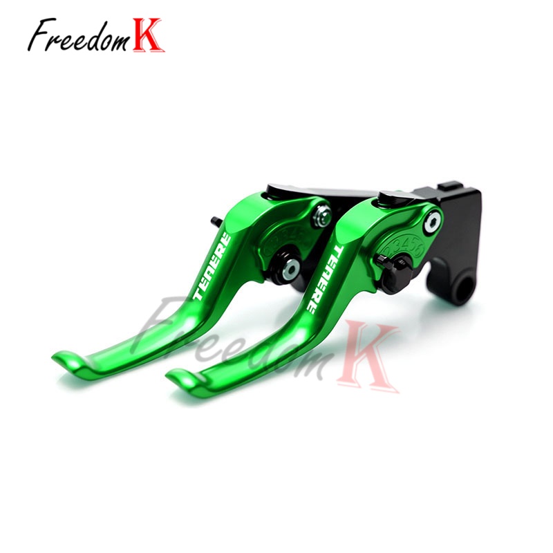 Leviers de frein et d'embrayag - Cnc Aluminum Adjustable Brake Clutch Levers avis et prix