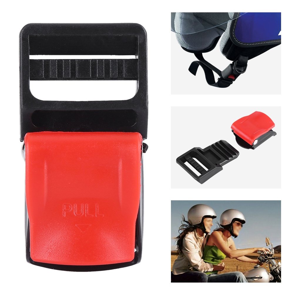 5 pièces de boucles de fixatio - Quick Release Buckle Motorcycle Helmet avis et prix
