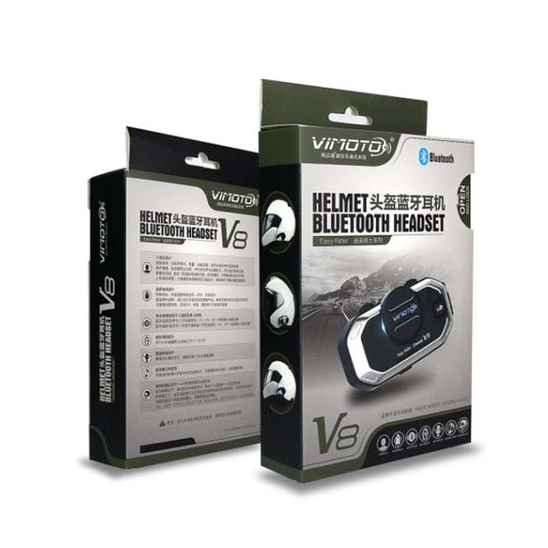 Vimoto V8 casque de moto casqu - Full Face Motorcycle Helmet With Bluetooth avis et prix