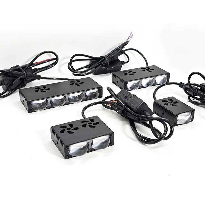 Calandre de voiture phare LED  - Universal Motorcycle Led Headlight Projector avis et prix