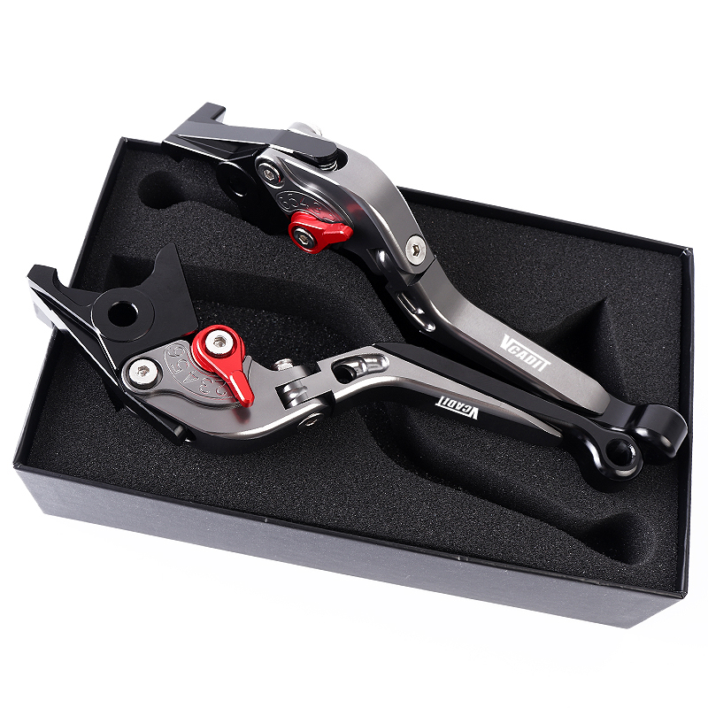 Levier de frein et d'embrayage - Cnc Aluminum Adjustable Brake Clutch Levers avis et prix