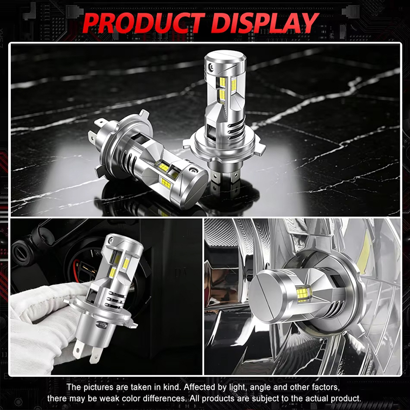 Phares LED H4 Canbus 12V 9003  - Universal Motorcycle Led Headlight Projector avis et prix