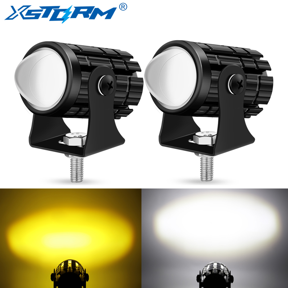 Projecteur de phare universel  - Universal Motorcycle Led Headlight Projector avis et prix