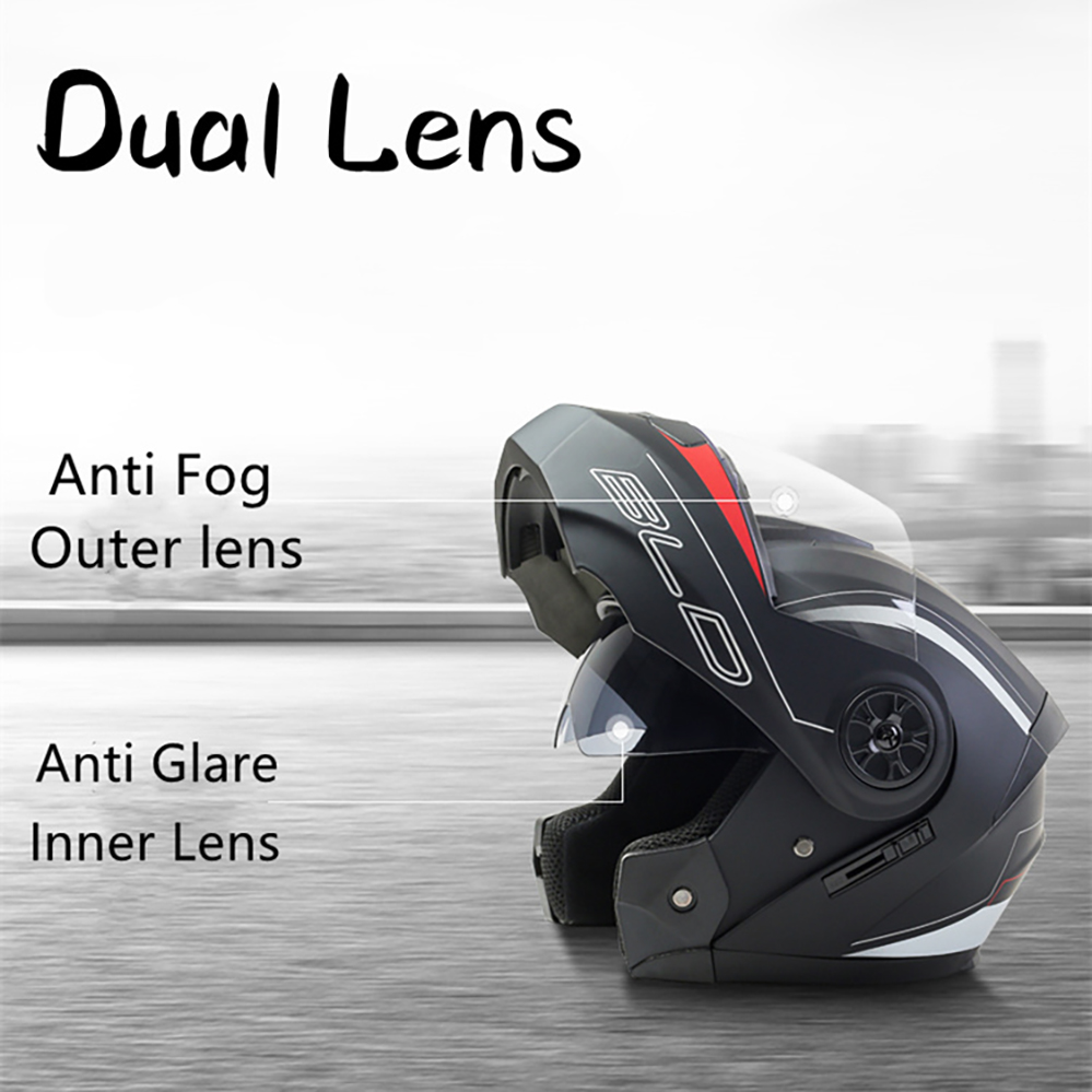 Casque intégral personnalisé r - Modular Flip Up Motorcycle Helmet Dot Approved avis et prix
